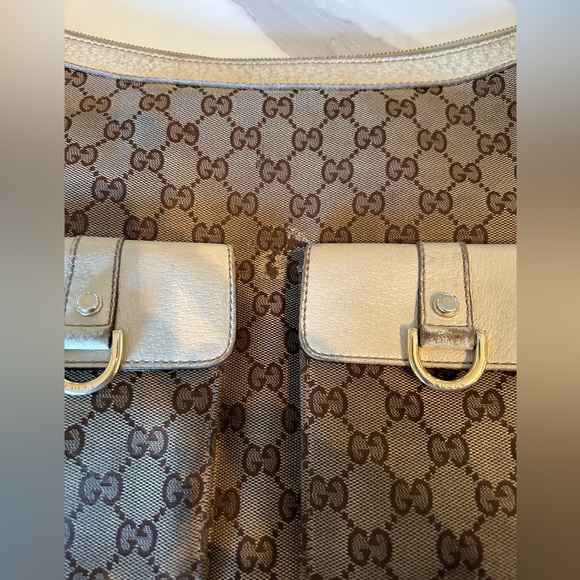 Vintage Gucci Abbey GG Canvas Bag - Picture 3 of 12